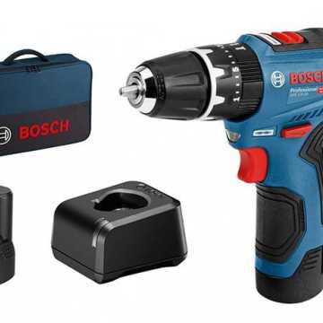 BOSCH GSB 12V-30 Κρουστικό Δραπανοκατσάβιδο (2x2,0Ah) Brushless Motor 06019G9104 BOSCH GSB 12V-30 Κρουστικό Δραπανοκατσάβιδο (2x2,0Ah) Brushless Motor 06019G9104