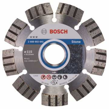 BOSCH Διαμαντόδισκος Κοπής 115mm Best for Stone 2608602641