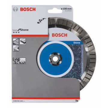 BOSCH Διαμαντόδισκος Κοπής 180mm Best for Stone 2608602644