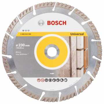 BOSCH Διαμαντόδισκος κοπής 230x22,23mm Standard for Universal 2608615065