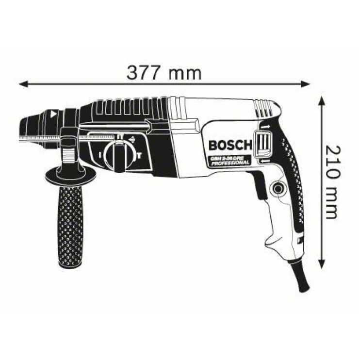 Bosch GBH 2-26 Περιστροφικό πιστολέτο με SDS-plus 06112A3000