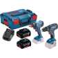 BOSCH GSB 18V-28 ΔΡΑΠΑΝΟΚΑΤΣΑΒΙΔΟ ΜΠΑΤΑΡΙΑΣ + GDX 18V-180 ΜΠΟΥΛΟΝΟΚΛΕΙΔΟ ΜΠΑΤΑΡΙΑΣ + 2 x 4.0 Ah ΣΕ L-BOXX 0615990K3K
