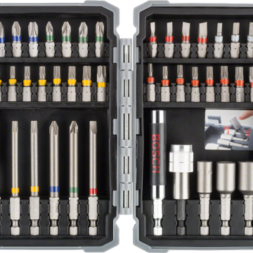 BOSCH Σετ 43 τεμ. με Κατσαβιδόλαμες και Καρυδάκια Extra Hard 2607017164 BOSCH Σετ 43 τεμ. με Κατσαβιδόλαμες και Καρυδάκια Extra Hard 2607017164