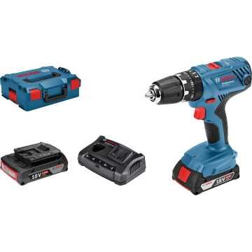 BOSCH - GSR 18V-21 Δραπανοκατσάβιδο 18V (2x2.0Ah) 06019H1008 BOSCH - GSR 18V-21 Δραπανοκατσάβιδο 18V (2x2.0Ah) 06019H1008