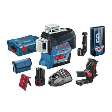 Bosch - GLL 3-80 C Γραμμικό Λέιζερ με Πίνακα Στόχου και Δέκτη LR7 σε L-Boxx 12V (1x2.0Ah) 0601063R05 Bosch - GLL 3-80 C Γραμμικό Λέιζερ με Πίνακα Στόχου και Δέκτη LR7 σε L-Boxx 12V (1x2.0Ah) 0601063R05