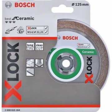 BOSCH Διαμαντόδισκος Κοπής X-LOCK Best for Ceramic 125mm 2608615164
