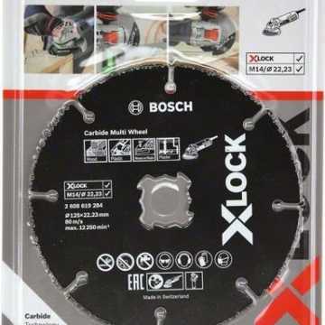 BOSCH Δίσκος Κοπής X-LOCK Carbide Multi Wheel 125mm 2608619284