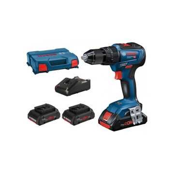 Bosch  GSB 18V-60 C Κρουστικό Δραπανοκατσάβιδο (3x4.0Ah) 0615990L4K Bosch  GSB 18V-60 C Κρουστικό Δραπανοκατσάβιδο (3x4.0Ah) 0615990L4K
