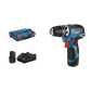 BOSCH - GSR 12V-35 FC Professional Δραπανοκατσάβιδο Μπαταρίας (2x3Ah) 06019H3001