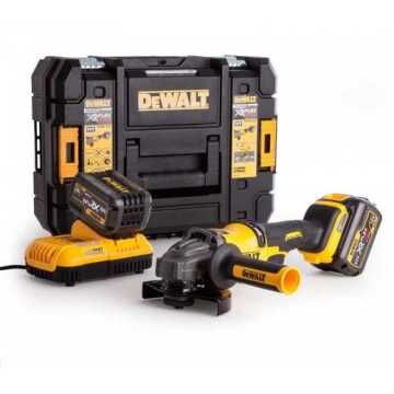DEWALT ΓΩΝΙΑΚΟΣ ΤΡΟΧΟΣ 125mm XR FLEXVOLT (2 x 6.0Ah) / DCG414T2  DEWALT ΓΩΝΙΑΚΟΣ ΤΡΟΧΟΣ 125mm XR FLEXVOLT (2 x 6.0Ah) / DCG414T2