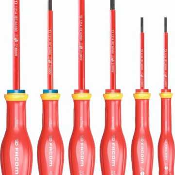 FACOM 1000V ΣΕΤ ΜΕ 6 ΚΑΤΣΑΒΙΔΙΑ ATDVE J6PB  FACOM 1000V ΣΕΤ ΜΕ 6 ΚΑΤΣΑΒΙΔΙΑ ATDVE J6PB