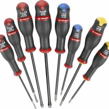 FACOM Protwist DIAMOND ΣΕΤ 8 ΚΑΤΣΑΒΙΔΙΩΝ ΜΕ ΔΙΑΜΑΝΤΕΝΙΑ ΜΥΤΗ ADM.J8PB