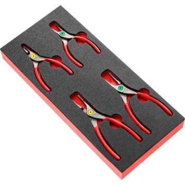 FACOM Σετ 4 μυτοτσίμπιδα για ασφάλειες MODM.PCSNPB