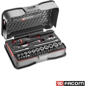 FACOM ΚΑΣΕΤΙΝΑ ΣΕΤ ΚΑΡΥΔΑΚΙΑ / ΜΥΤΕΣ  1/4 ΜΕ ΚΑΣΤΑΝΙΑ  R.161-6M6PB FACOM ΚΑΣΕΤΙΝΑ ΣΕΤ ΚΑΡΥΔΑΚΙΑ / ΜΥΤΕΣ  1/4 ΜΕ ΚΑΣΤΑΝΙΑ  R.161-6M6PB