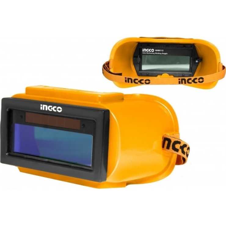 INGCO Ηλεκτρονική Μάσκα-Γυαλιά Ηλεκτροσυγκόλλησης AHM112 