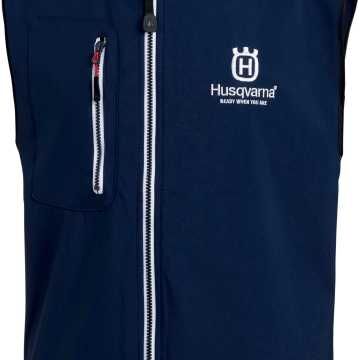 HUSQVARNA Θερμογιλέκο με Πλεκτό Λογότυπο στο Στήθος  HUSQVARNA Θερμογιλέκο με Πλεκτό Λογότυπο στο Στήθος