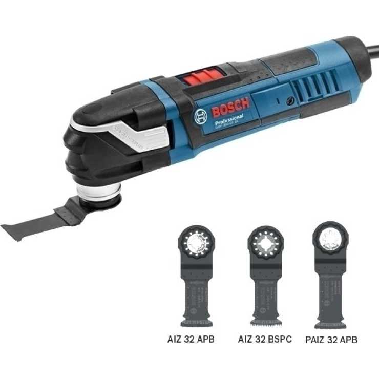 BOSCH Πολυεργαλείο GOP 40-30 Professional με 3 εξαρτήματα σε L-Boxx 0601231004