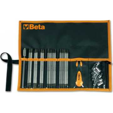 BETA ΣΕΤ ΜΕ 16 ΑΝΑΣΤΡΕΦΟΜΕΝΕΣ ΛΑΜΕΣ ΚΑΤΣΑΒΙΔΙΟΥ ΜΕ ΚΑΡΥΔΑΚΙΑ 1/4 1281/B28A-B012810500