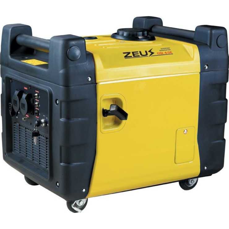 ZEUS ΓΕΝΝΗΤΡΙΑ ΒΕΝΖΙΝΟΚΙΝΗΤΗ 4.6KVA INVERTER GSI 4.0E 