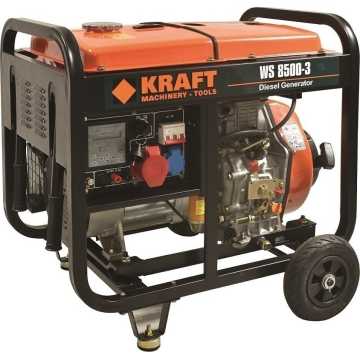 KRAFT Γεννήτρια Πετρελαίου 6.5 KVA Τριφασική - 63771