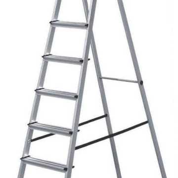 BULLE ΣΚΑΛΑ ΑΛΟΥΜΙΝΙΟΥ ΜΕ 7 ΣΚΑΛΙΑ + 1 ΠΛΑΤΥΣΚΑΛΟ 631075