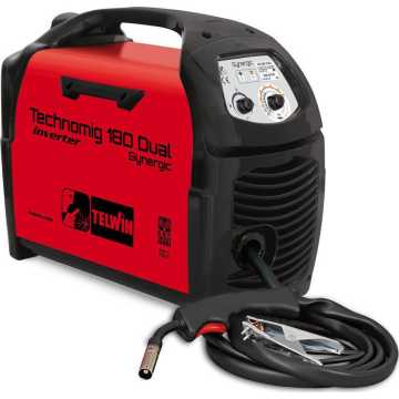 TELWIN Ηλεκτροκόλληση inverter Σύρματος TECHNOMIG 180 Synergic Euro 170A - 816054