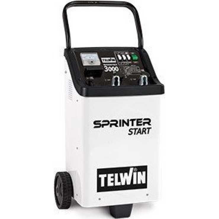 TELWIN Φορτιστής - Εκκινητής Μπαταρίας 12-24 V SPRINTER 3000 START 