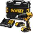 DEWALT 18V XR ΚΌΜΠΑΚΤ ΚΡΟΥΣΤΙΚΌ ΔΡΑΠΑΝΟΚΑΤΣΆΒΙΔΟ ΣΕ TSTAK ΚΑΣΕΤΊΝΑ-2 X 1.5AH DCD778S2T 