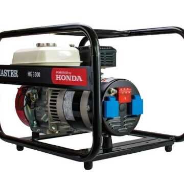 MASTER Μονοφασική Γεννήτρια με Κινητήρα HG 3500  MASTER Μονοφασική Γεννήτρια με Κινητήρα HG 3500