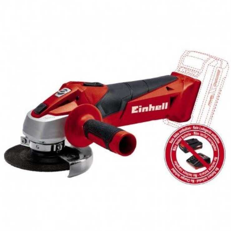 EINHELL ΓΩΝΙΑΚΟΣ ΤΡΟΧΟΣ ΕΠΑΝΑΦΟΡΤΙΖΟΜΕΝΟΣ Solo TC-AG 18/115 Li 4431130