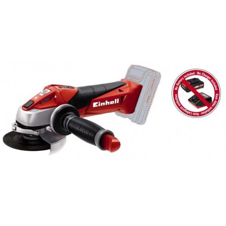 EINHELL ΓΩΝΙΑΚΟΣ ΤΡΟΧΟΣ ΜΠΑΤΑΡΙΑΣ TE-AG 18Li Solo 115mm PROFESSIONAL  4431110