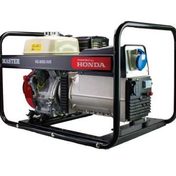 MASTER Μονοφασική Γεννήτρια με Κινητήρα HONDA HG 8000 AVR 0101H008