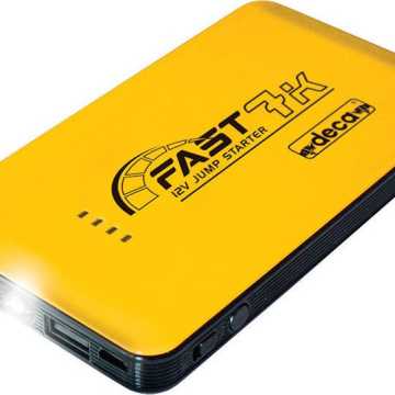 DECA Επαναφορτιζόμενος εκκινητής - Power Bank 12V 1000A max FAST 7K DECA Επαναφορτιζόμενος εκκινητής - Power Bank 12V 1000A max FAST 7K