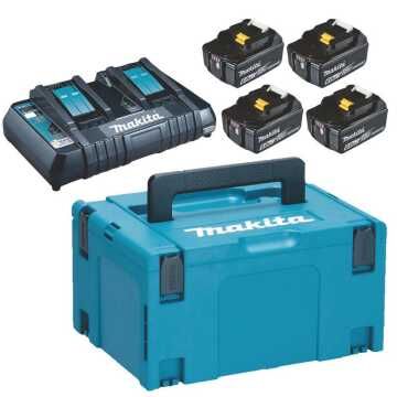 MAKITA Σετ Μπαταριές και Ταχυφορτιστης 198091-4 MAKITA Σετ Μπαταριές και Ταχυφορτιστης 198091-4