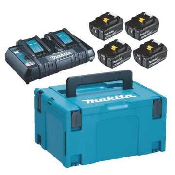 MAKITA Σετ Μπαταριές και Ταχυφορτιστης 198091-4 MAKITA Σετ Μπαταριές και Ταχυφορτιστης 198091-4