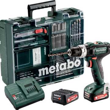 METABO PowerMaxx SB 12 Set Κρουστικό Δραπανοκατσάβιδο 12V 6.01076.87