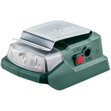 METABO 12 Volt ΑΝΤΑΠΤΟΡΑΣ-ΦΑΚΟΣ ΜΠΑΤΑΡΙΑΣ PowerMaxx PA 12 LED-USB 6.00298.00 METABO 12 Volt ΑΝΤΑΠΤΟΡΑΣ-ΦΑΚΟΣ ΜΠΑΤΑΡΙΑΣ PowerMaxx PA 12 LED-USB 6.00298.00