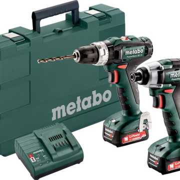 METABO 12 Volt Combo Set Μπαταρίας 2.7.2 12 V PowerMaxx SB 12 - PowerMaxx SSD 12 6.85167.00