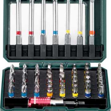 METABO Κασετίνα με 56 τμχ. μύτες βιδώματος 626702000