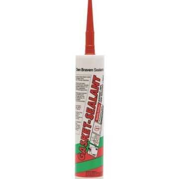 DEN BRAVEN Σιλικόνη 12τεμ. θερμοκρασίας GASKET 300°C μαύρη 280ml