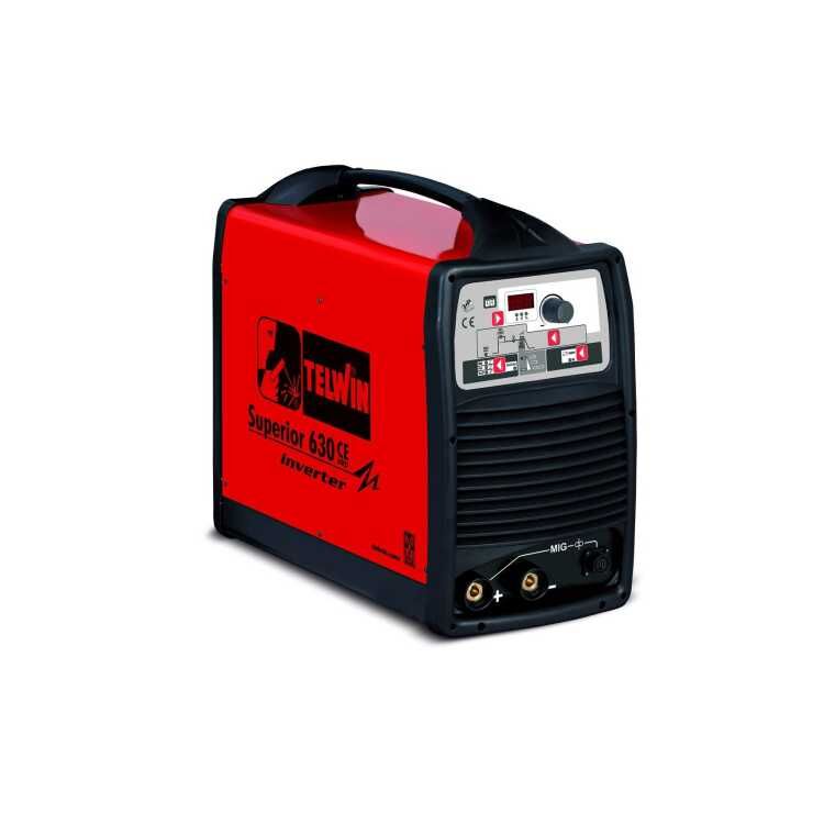 TELWIN SUPERIOR 630 CE VRD ΤΡΙΦΑΣΙΚΗ ΗΛΕΚΤΡΟΚΟΛΛΗΣΗ INVERTER 600A 816032