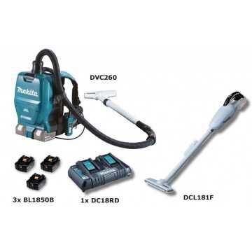 MAKITA ΚΙΤ ΣΚΟΥΠΕΣ 18V DLX2248PT1 MAKITA ΚΙΤ ΣΚΟΥΠΕΣ 18V DLX2248PT1
