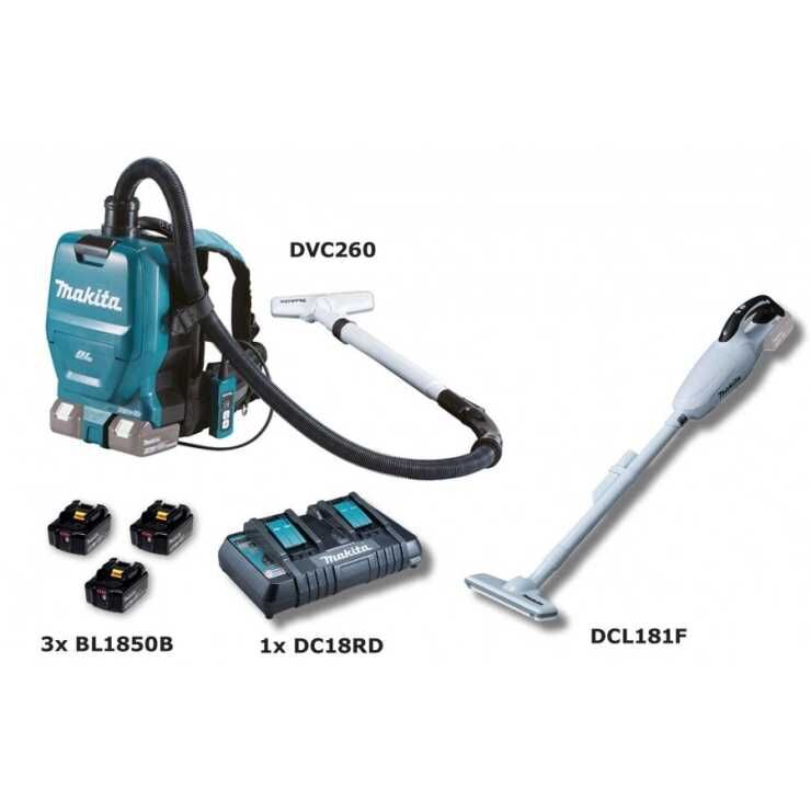 MAKITA ΚΙΤ ΣΚΟΥΠΕΣ 18V DLX2248PT1