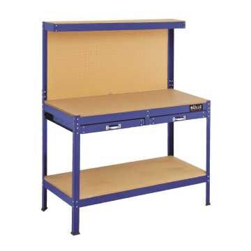 BULLE Πάγκος Εργασίας με Πλάτη και Συρτάρια 47613