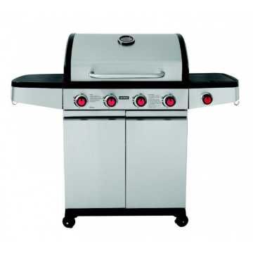 UNIMAC Ψησταριά (BBQ) Υγραερίου με 4 καυστήρες + 1 πλαϊνή εστία 661317