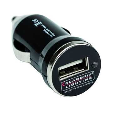 SCANGRIP Φορτιστής Αυτοκινήτου USB - 03.5301