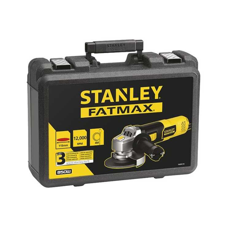 STANLEY ΓΩΝΙΑΚΟΣ ΤΡΟΧΟΣ 115mm 850W / FME821