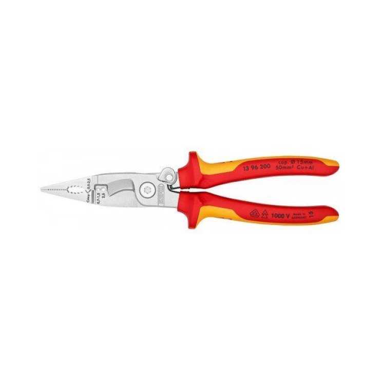 KNIPEX ΠΕΝΣΑ ΗΛΕΚΤΡΟΛΟΓΩΝ 1000V ΜΟΝΩΣΗ 200mm 1396200