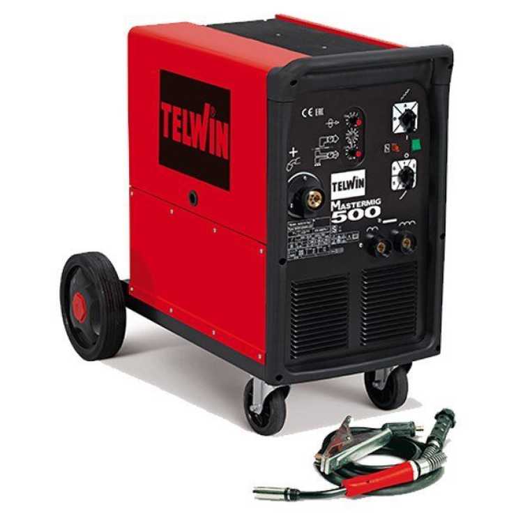 TELWIN MASTERMIG 500 ηλεκτροκόλληση inverter σύρματος Mig-Mag/Flux/Brazing 827007