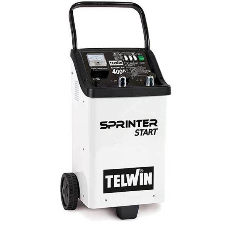 TELWIN Φορτιστής - Εκκινητής Μπαταρίας 12-24 V SPRINTER 4000 START 